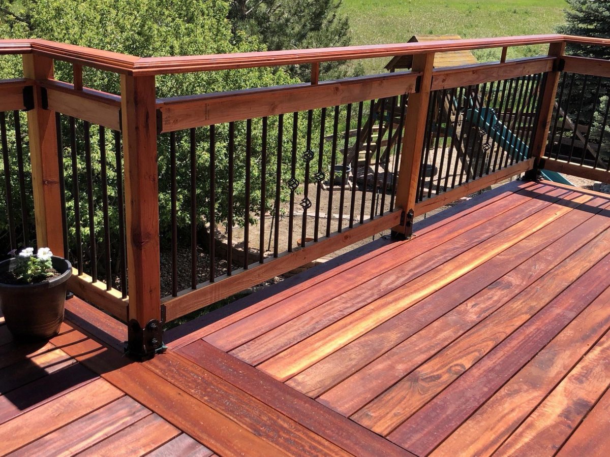 Ограждение террасы