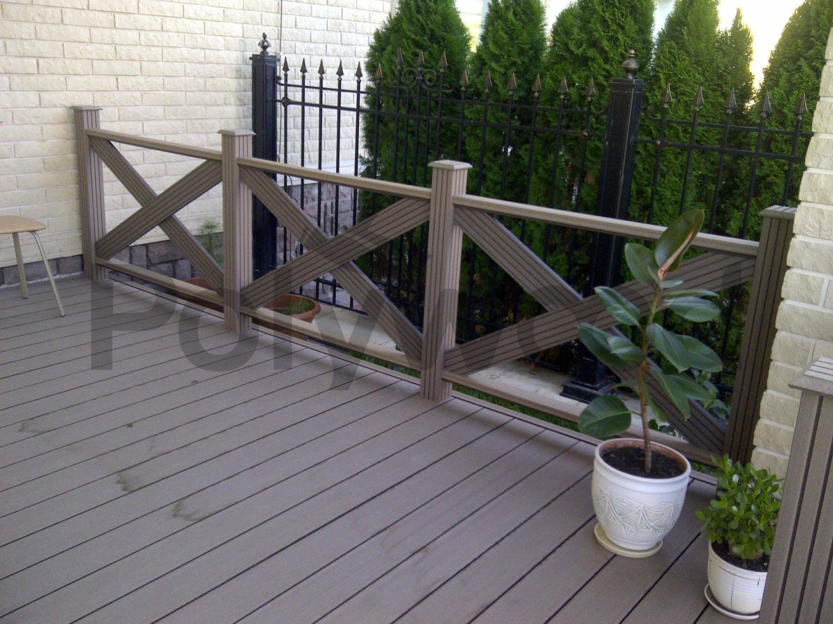 Поливуд террасное ограждение