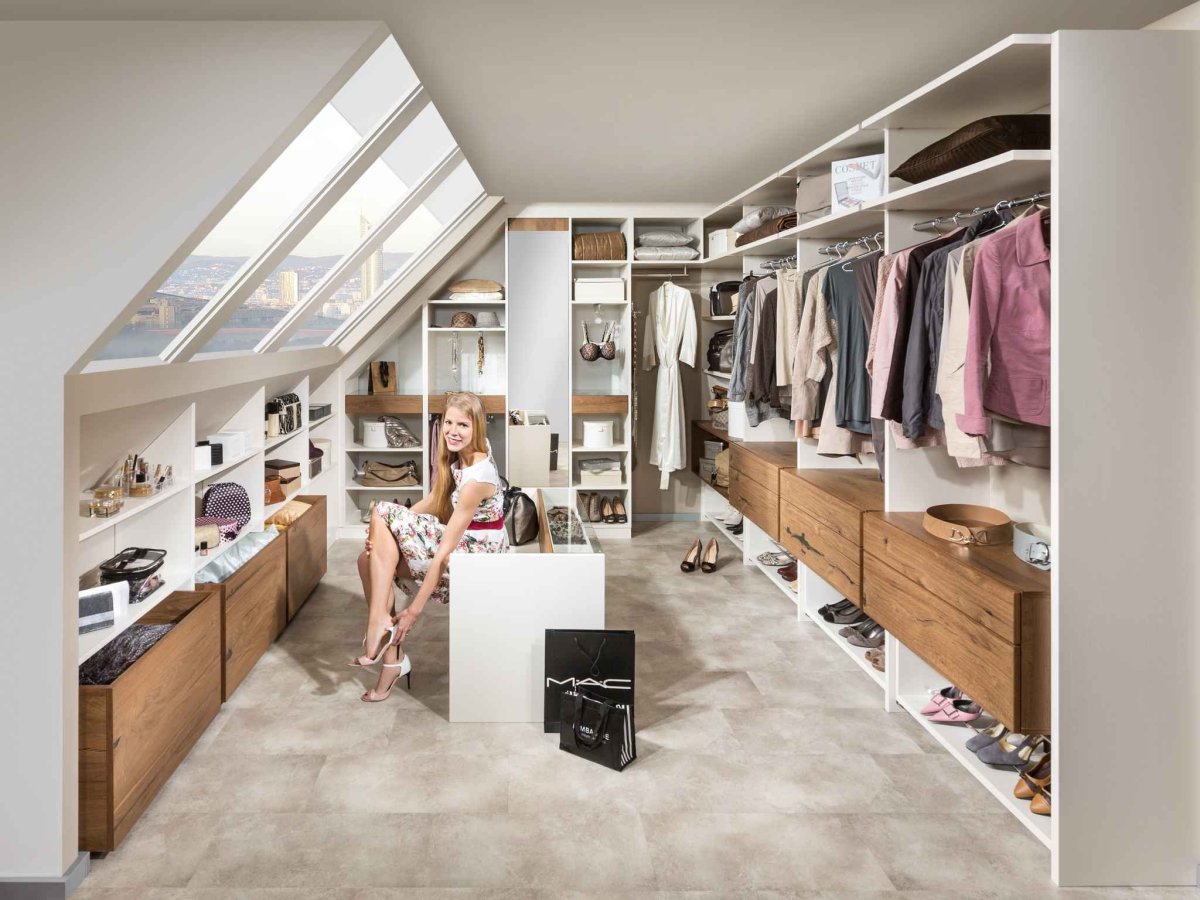 Гардеробная , лофт, мансарда