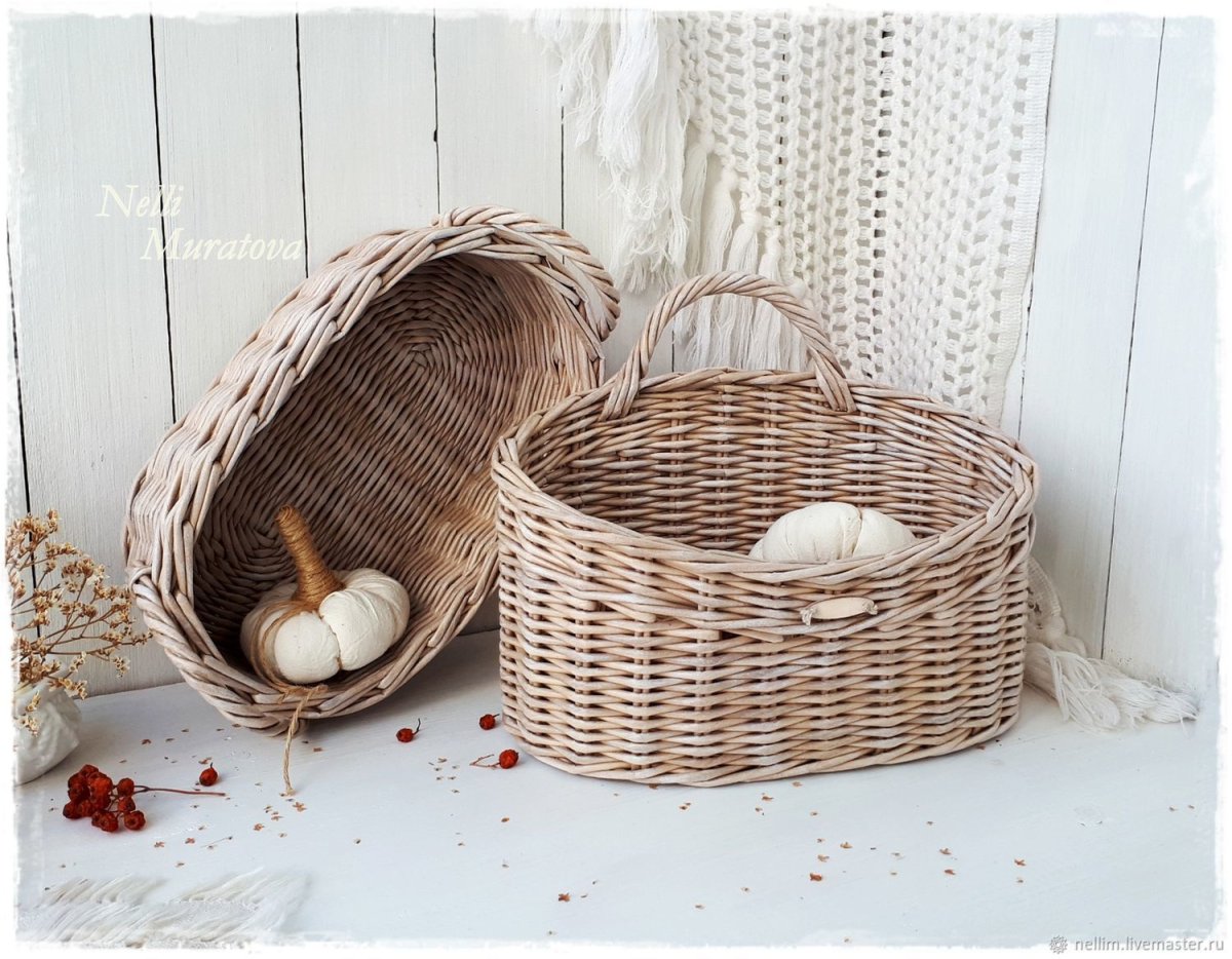 Плетеные корзины Прованс