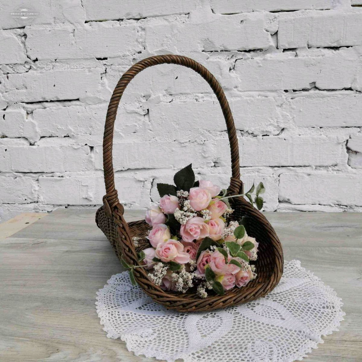 Корзина плетеная