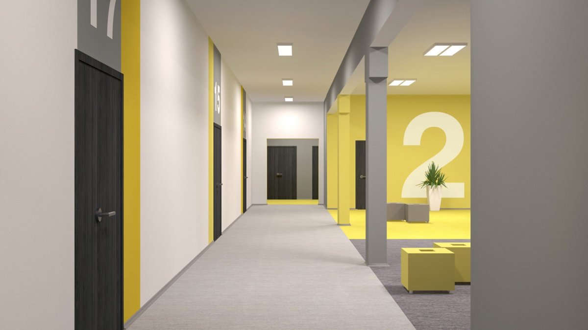 Холл школы дизайн