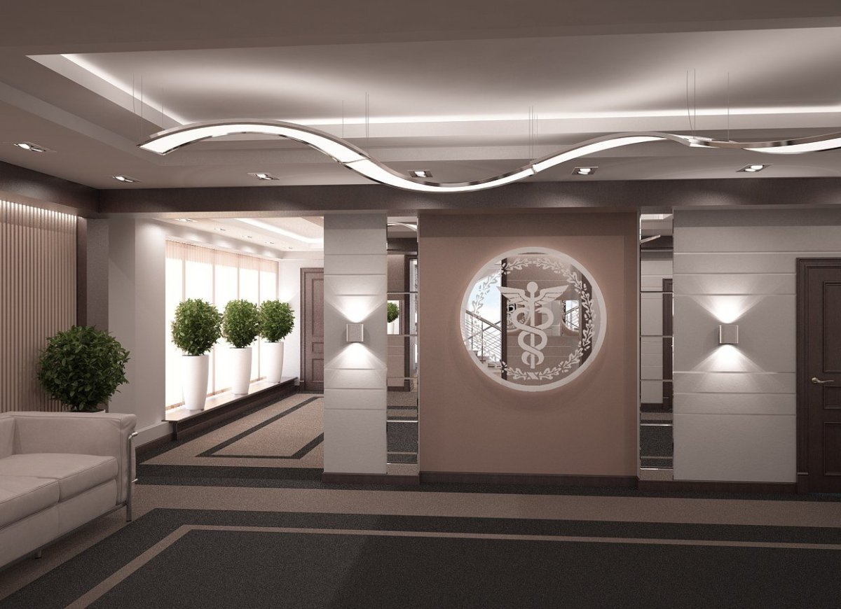 Интерьер вестибюля