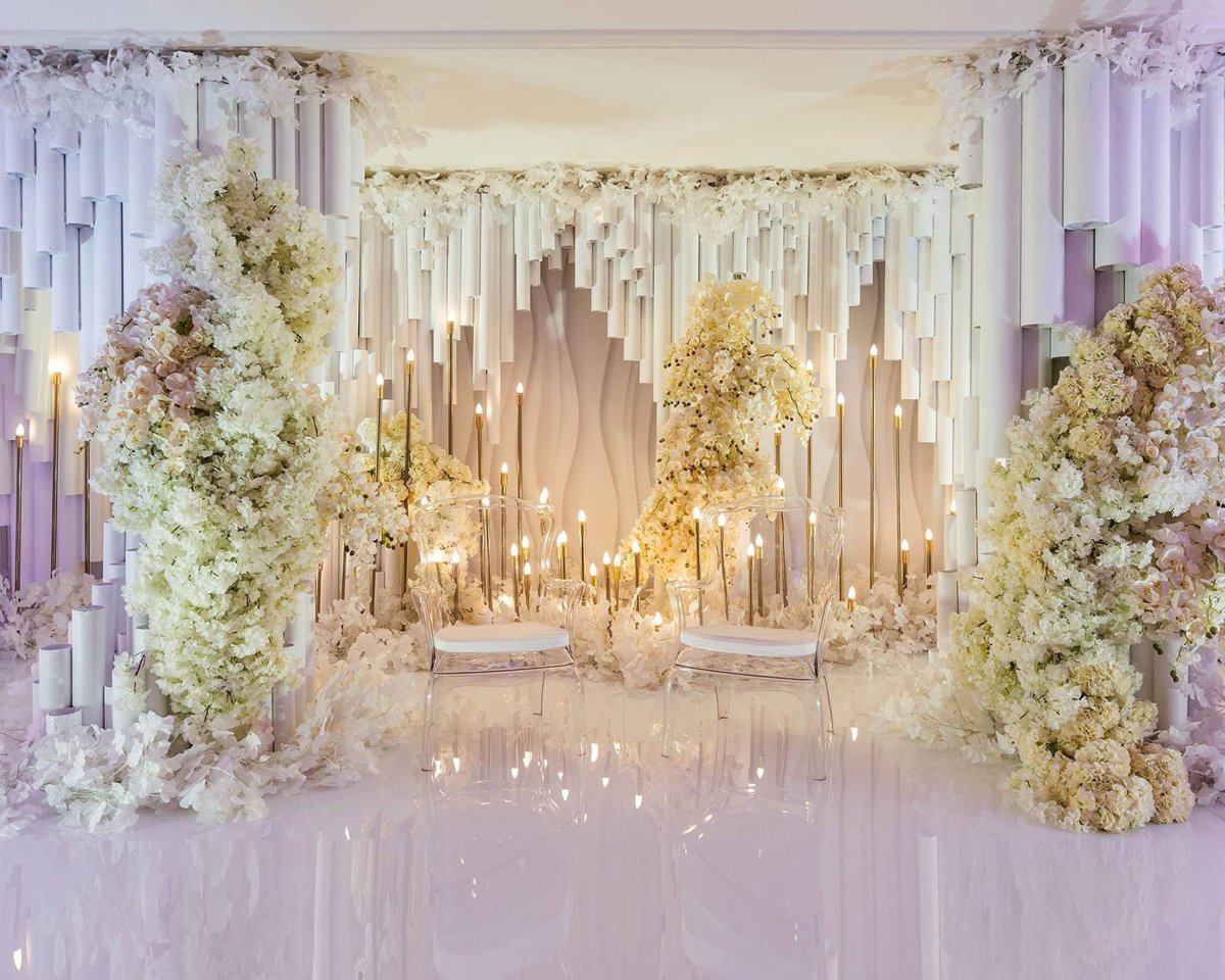 Шикарный свадебный декор