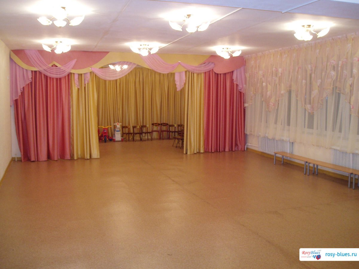 Отделка музыкального зала в детском саду