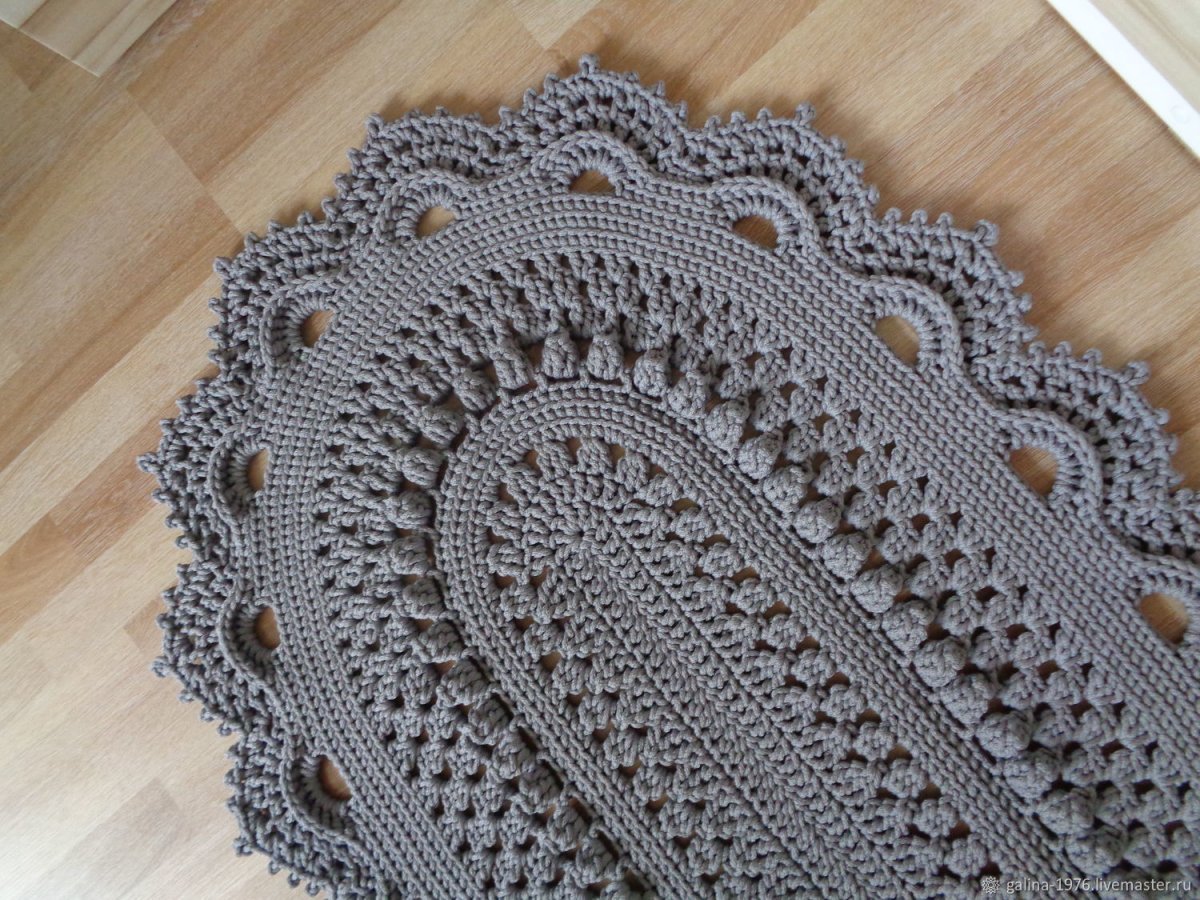 Феерия вязаный ковер