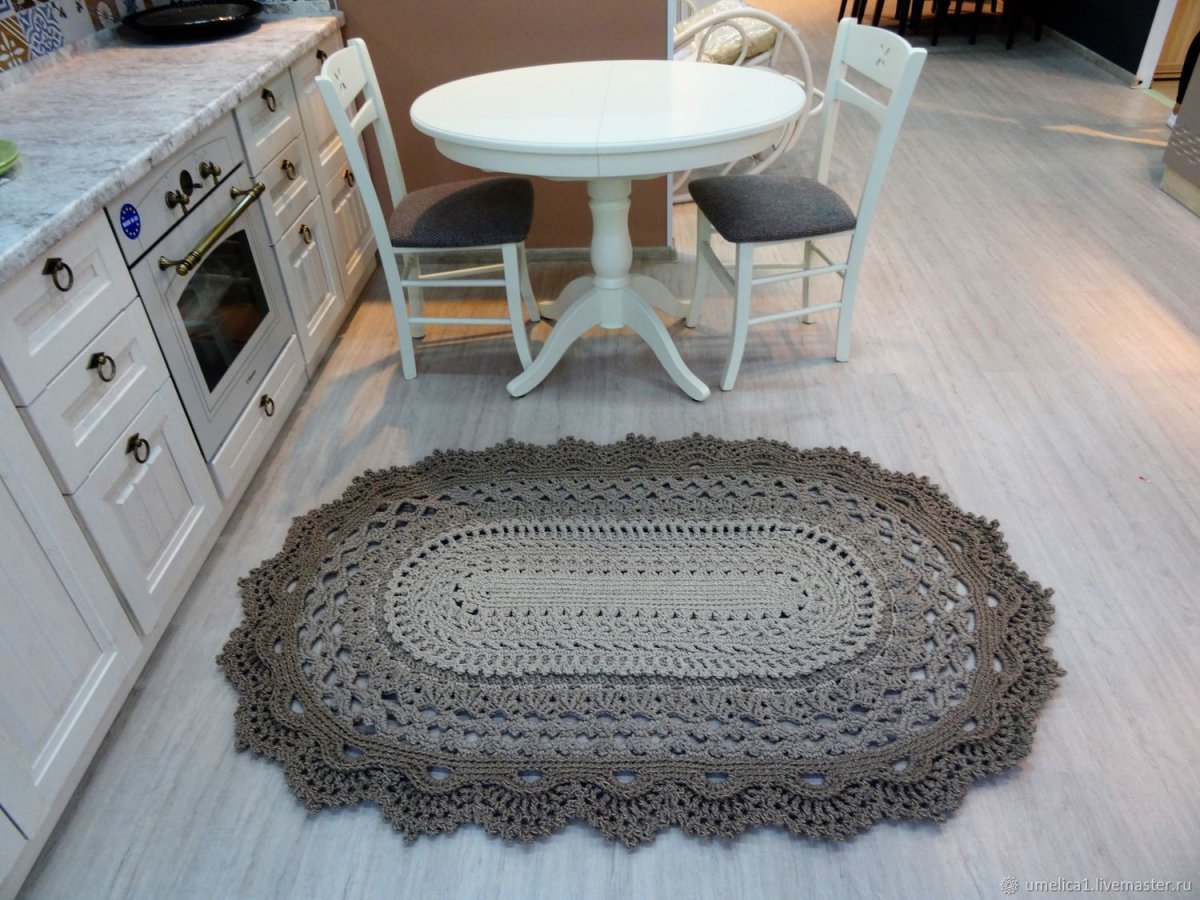 Ковры из полиэфирного шнура крючком