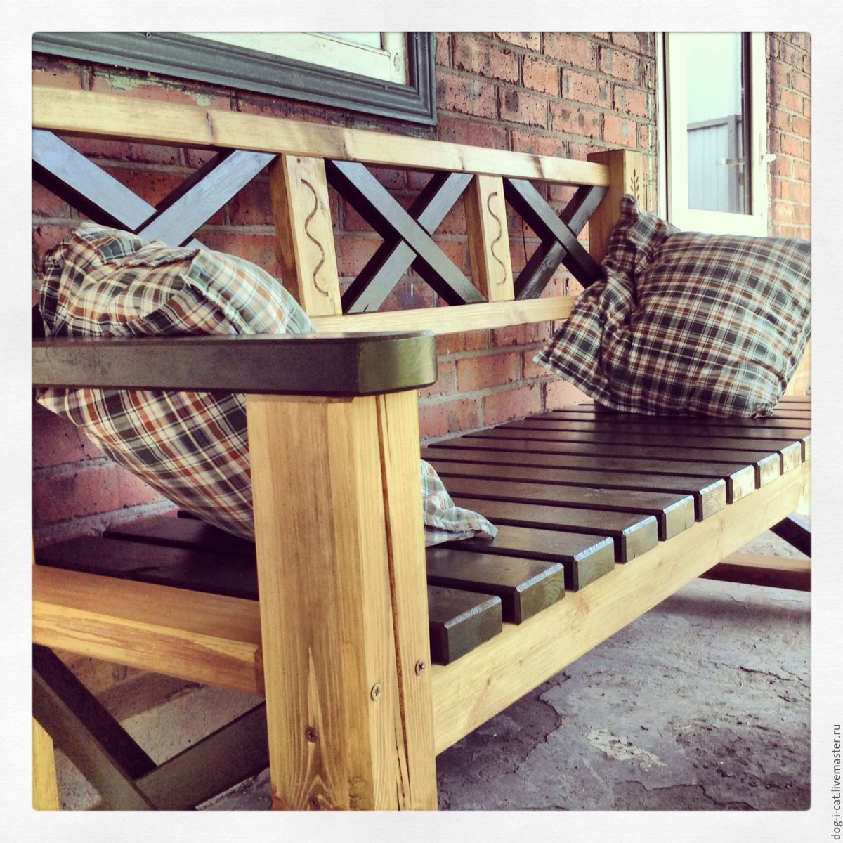 Скамья для веранды