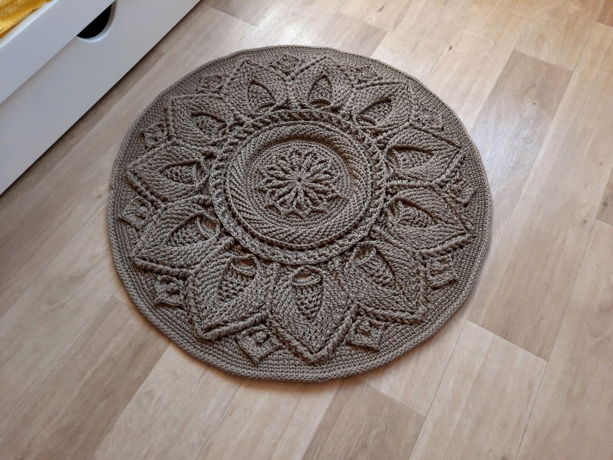 Ковер Улита Ажур из джута