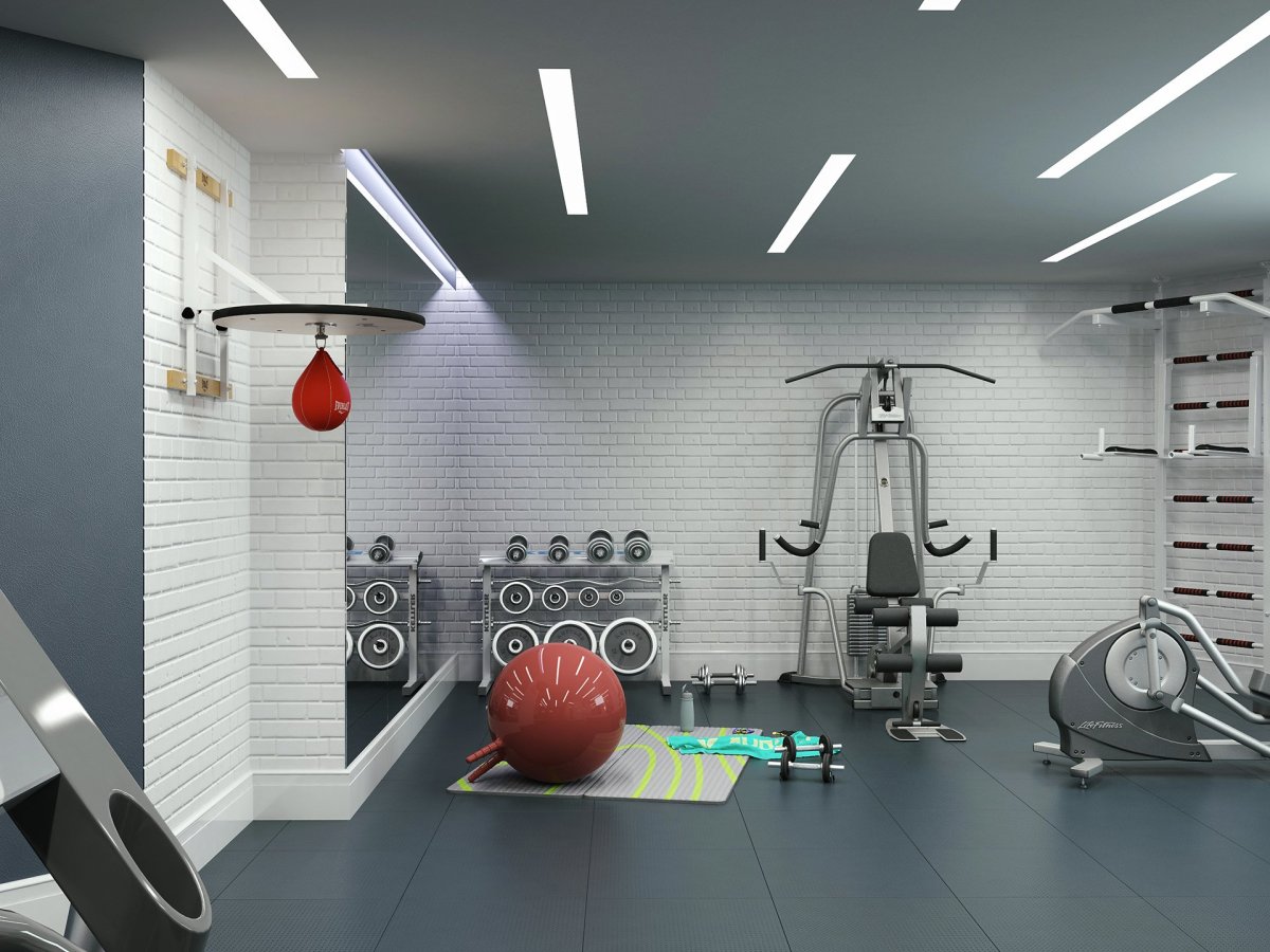 Спортзал интерьер