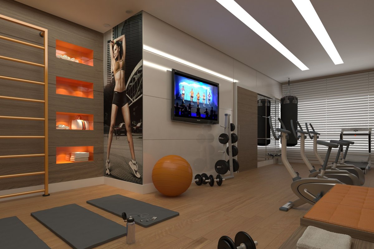 Мебель для домашнего спортзала