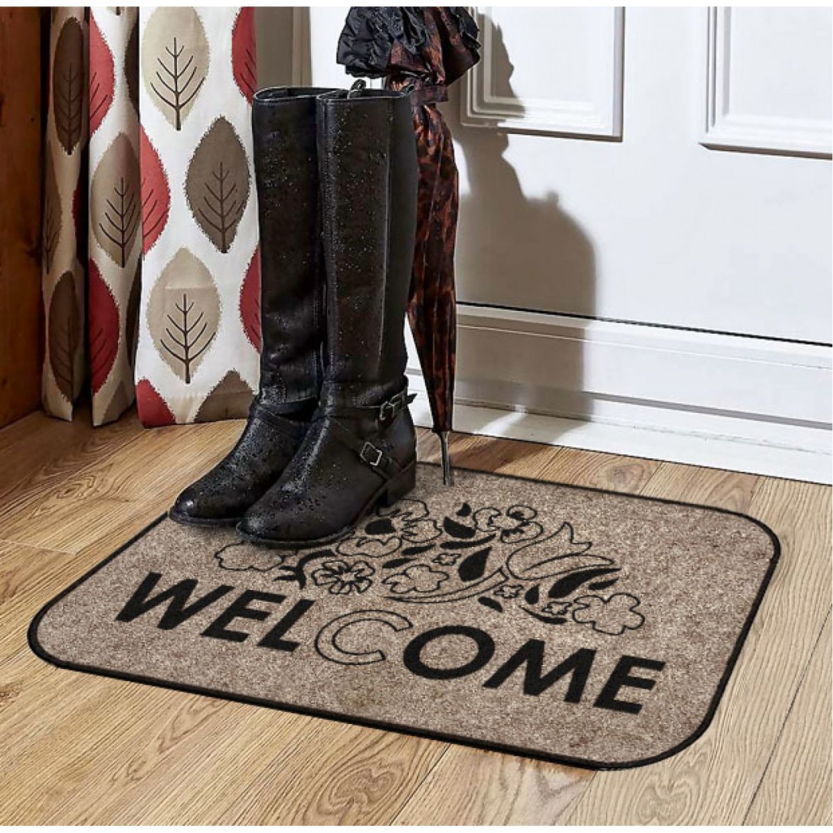 Оригинальные коврики в прихожую