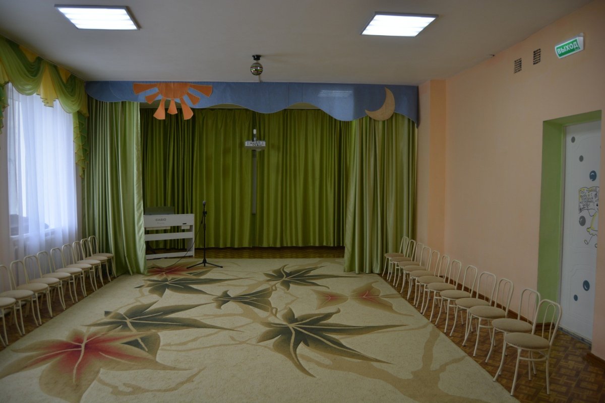 Музыкальный зал в детском саду