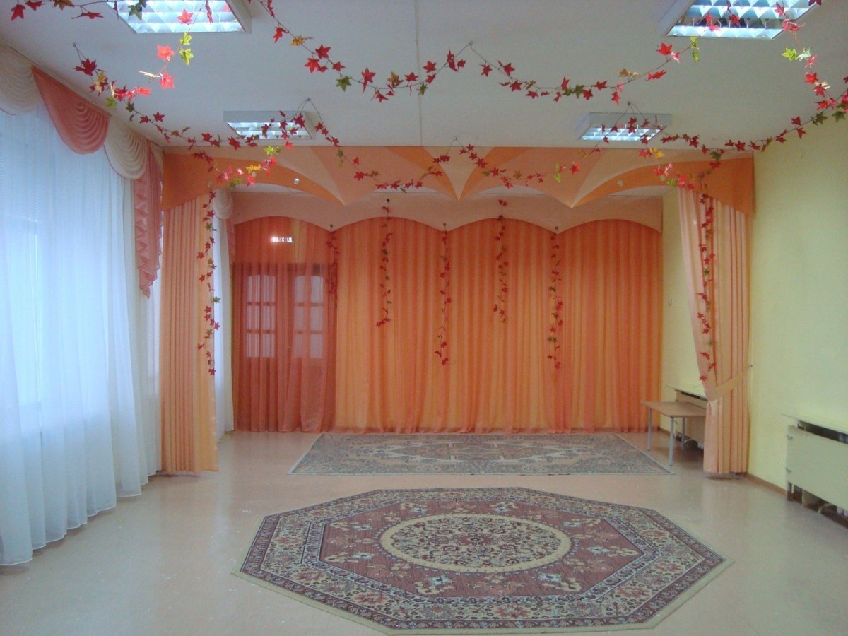 Музыкальный зал в ДОУ