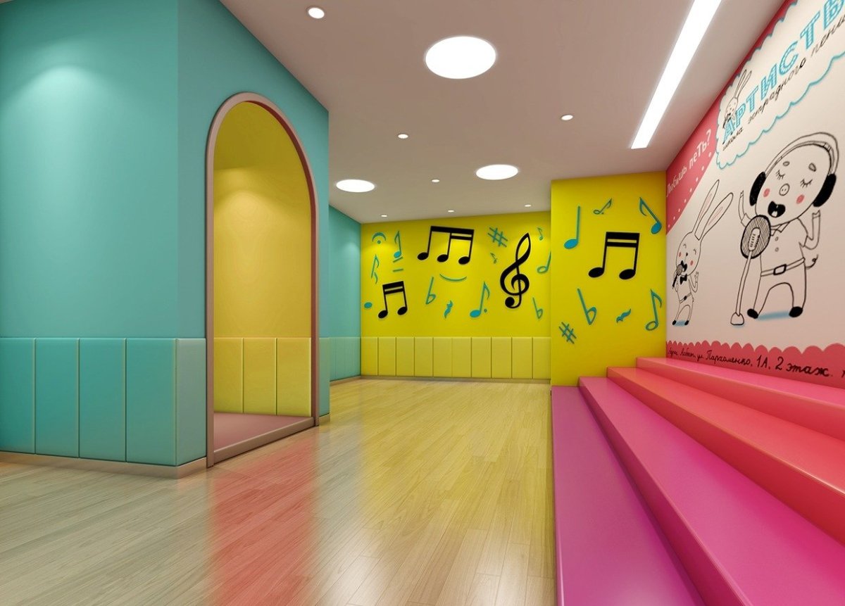 Музыкальная комната в детском саду