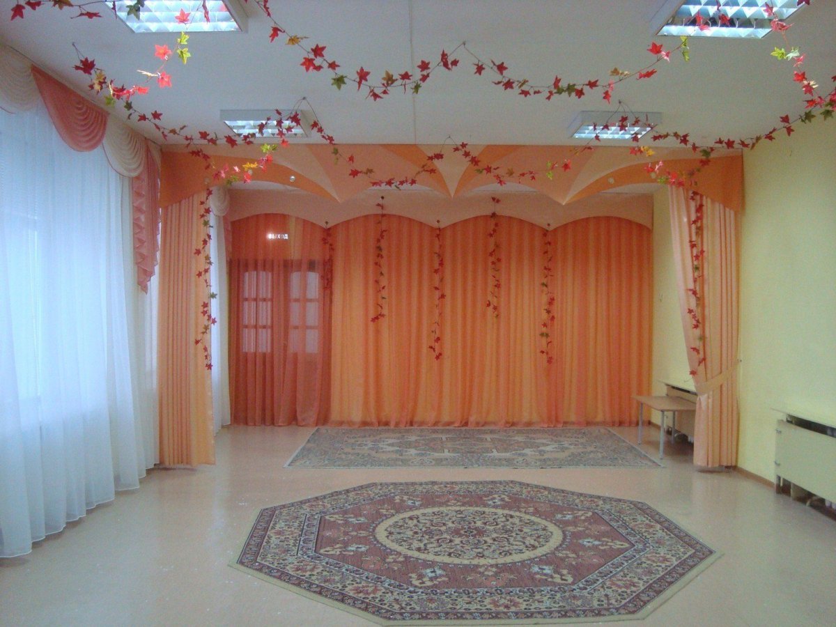 Музыкальный зал в детском саду