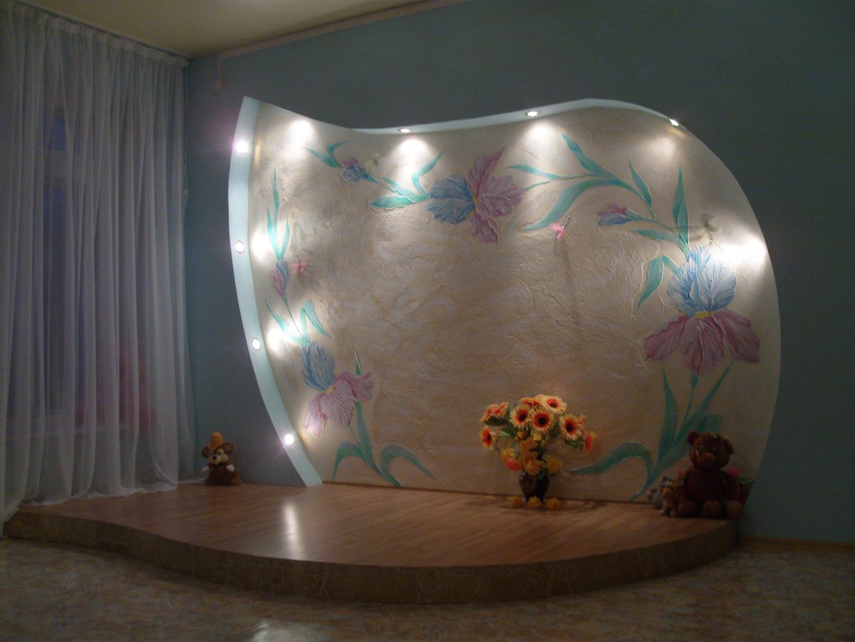 Сцена в детском саду