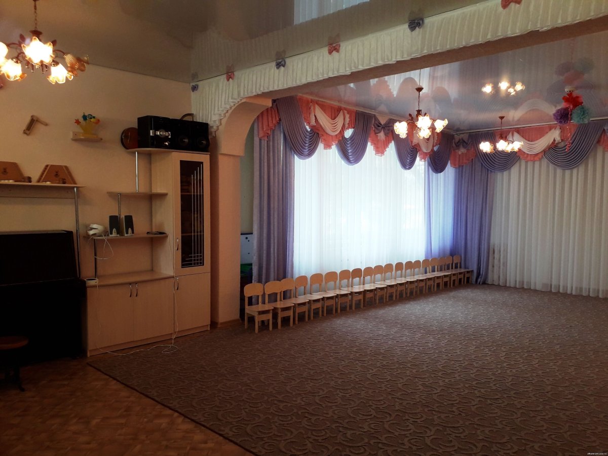 Музыкальный зал в ДОУ