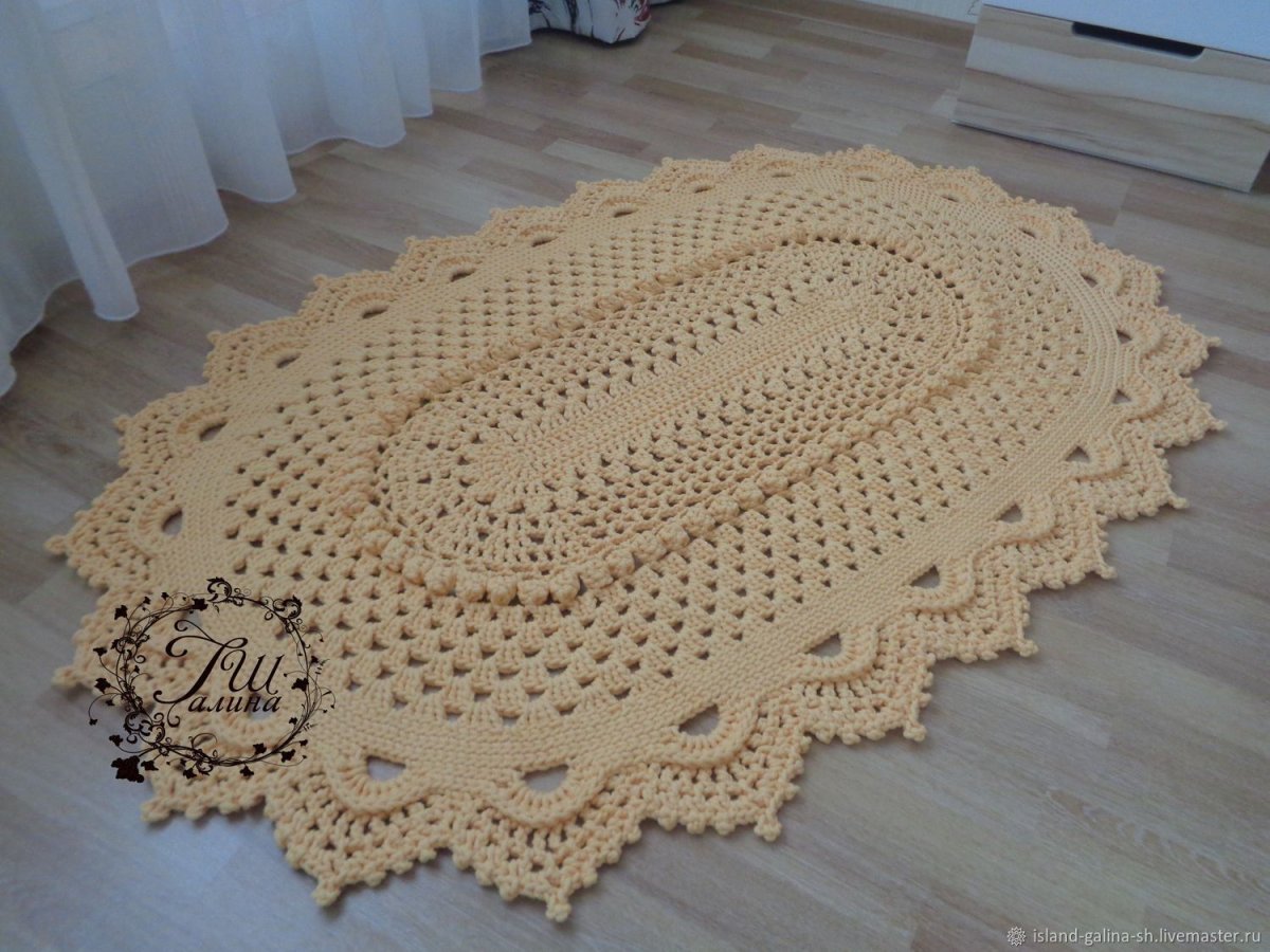 Дорожка из полиэфирного шнура