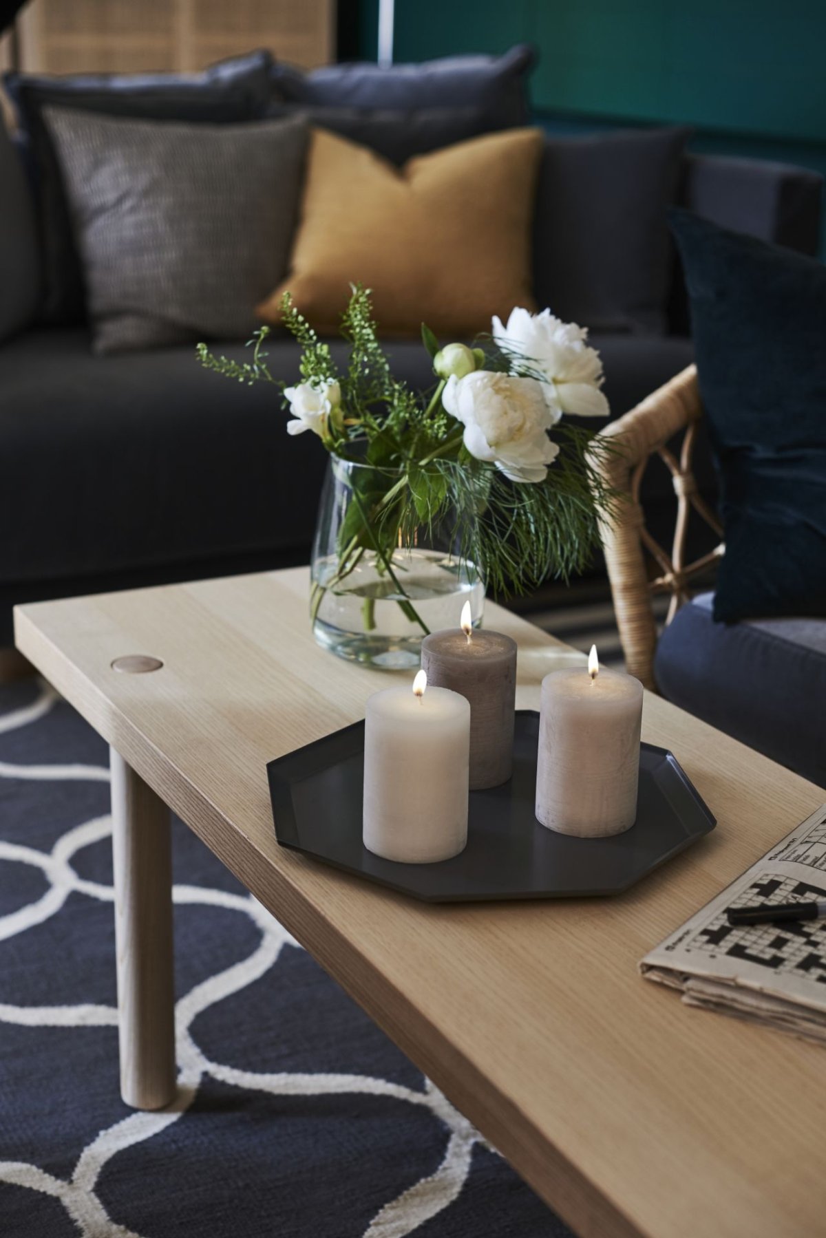 Декор журнального столика икеа