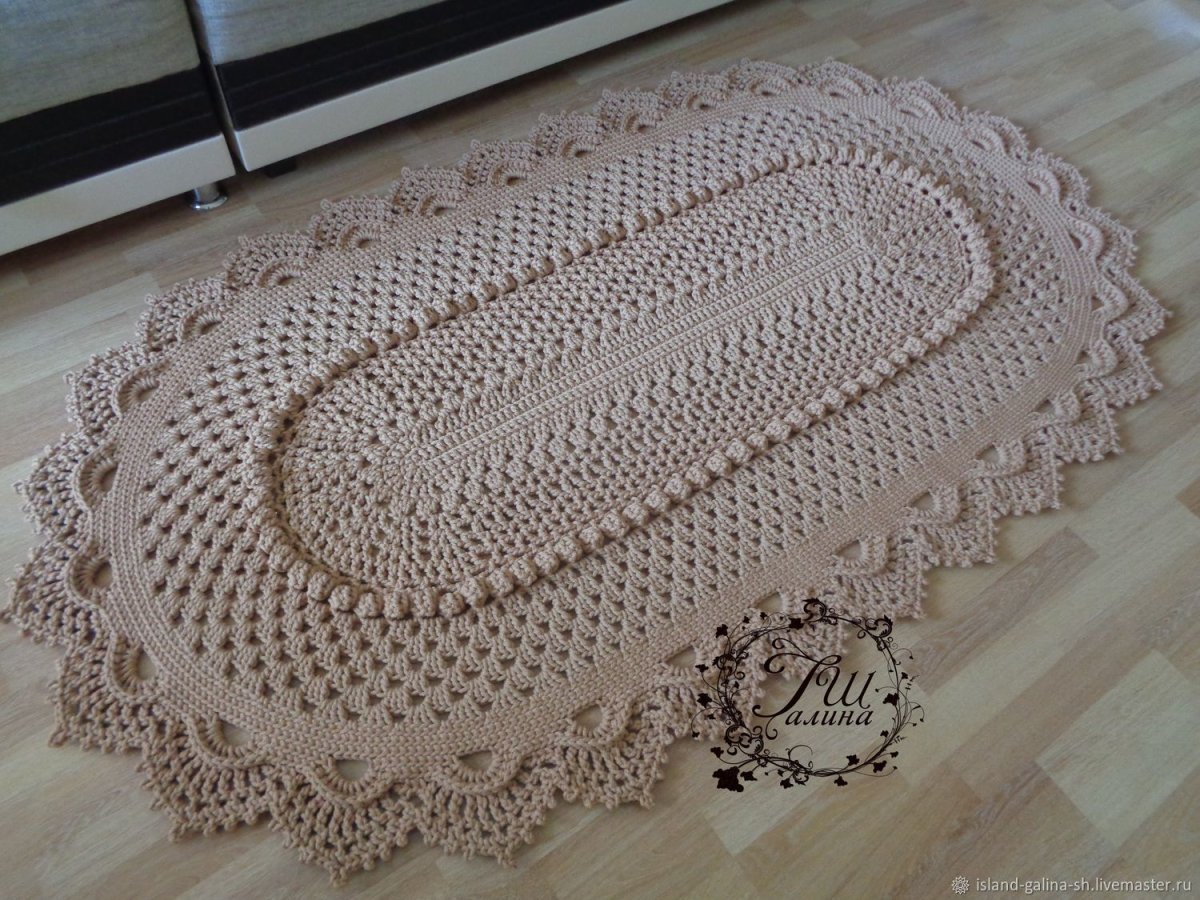 Ажурный коврик