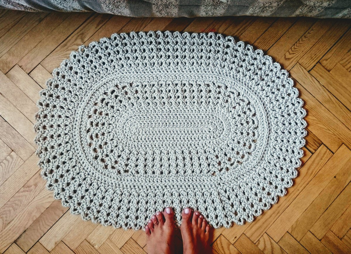 Овальные коврики из полипропиленовой