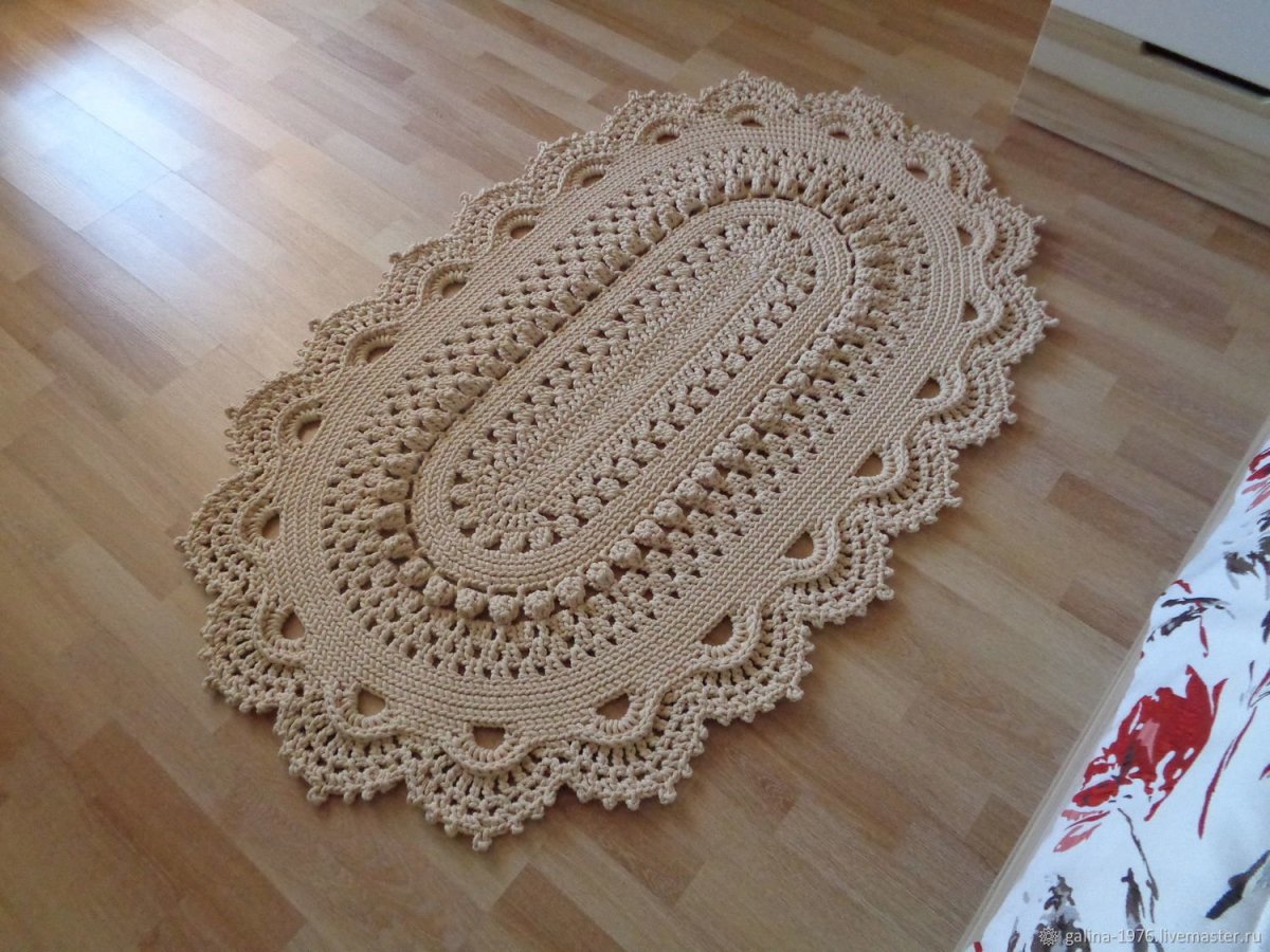 Феерия вязаный ковер