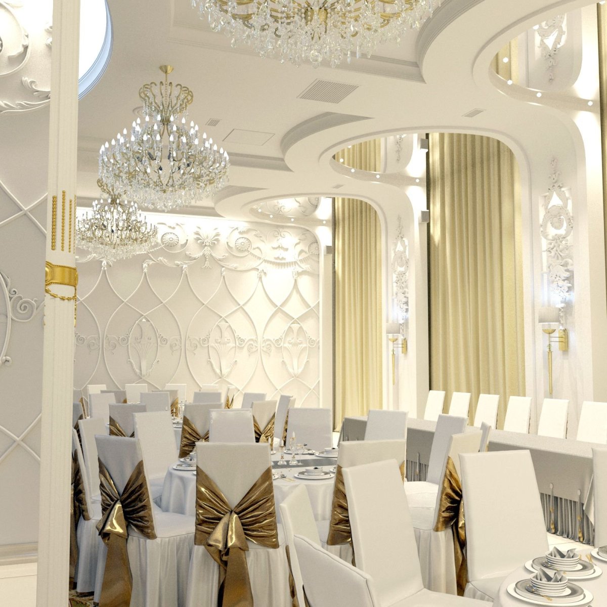 Интерьер банкетного зала