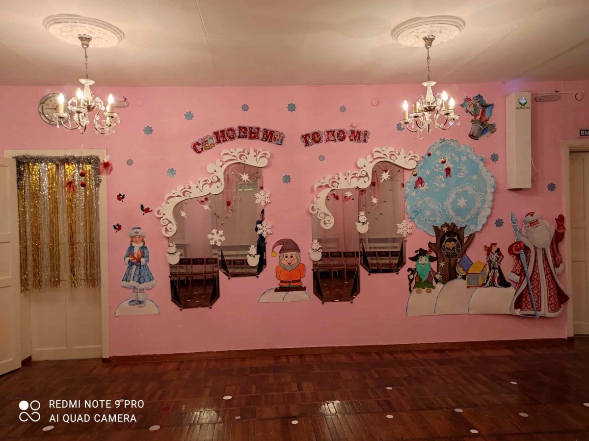 Оформление музыкального зала уголок в детском