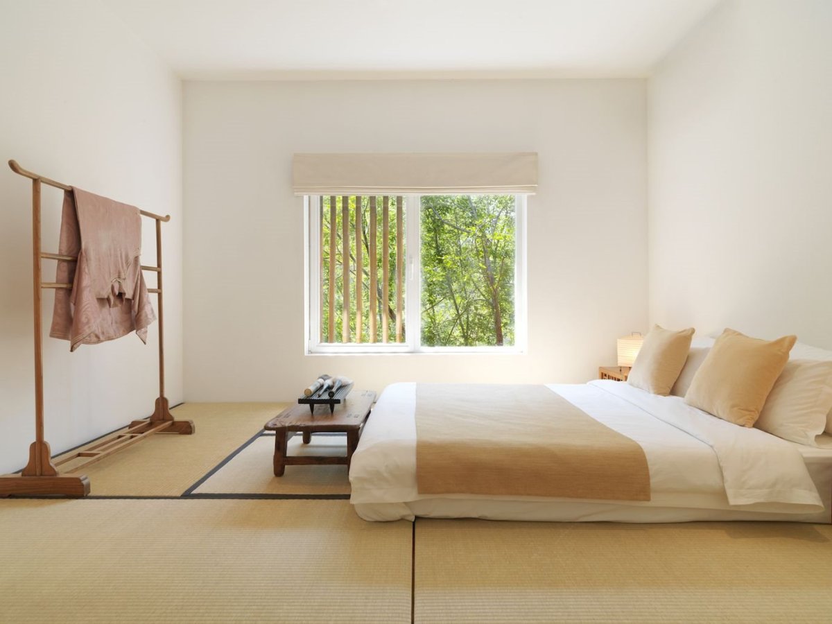 Японская спальня с Футоном