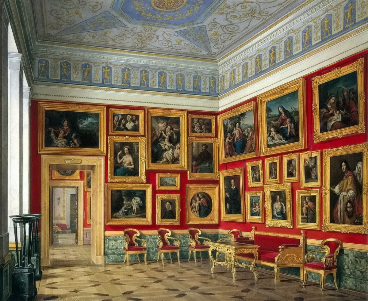 Зал Тициана в Эрмитаже