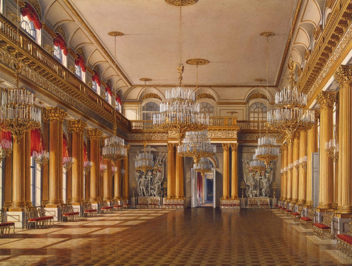 Фельдмаршальский зал зимнего дворца