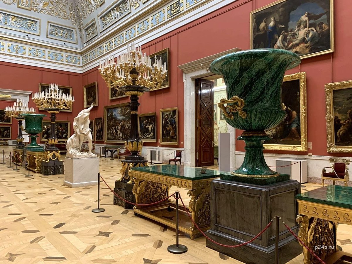 Рембрандт Даная Эрмитаж зал