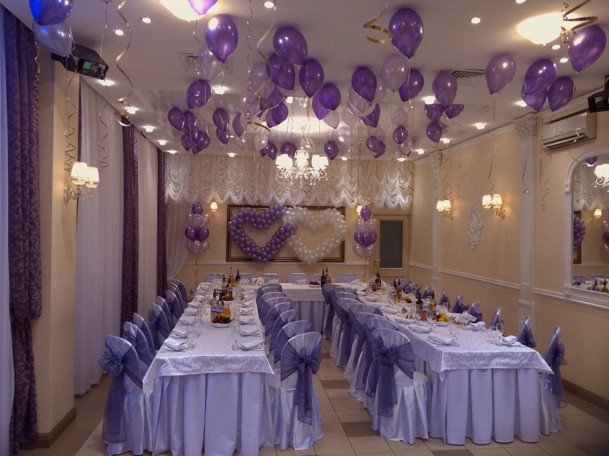 Украшение банкетного зала