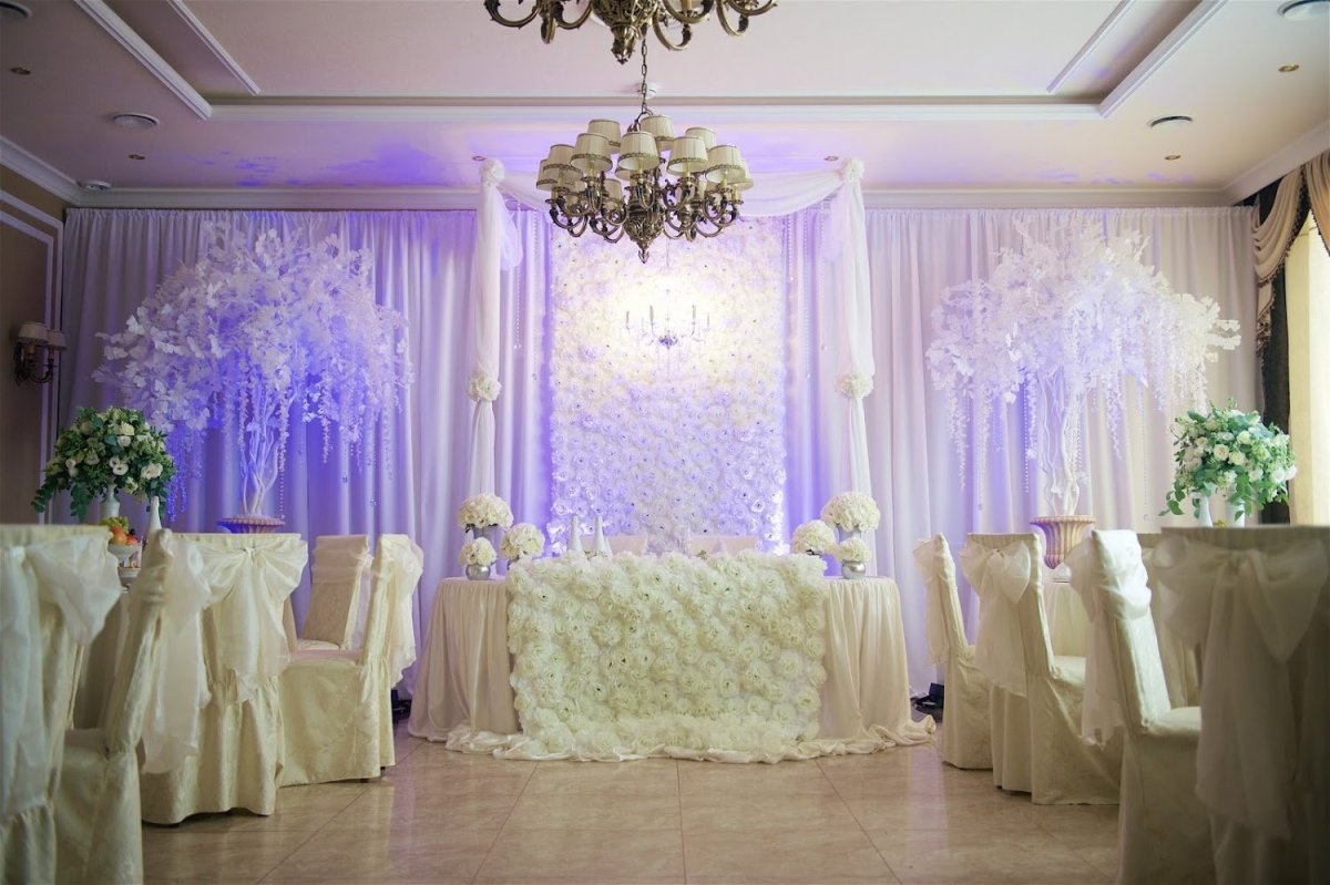 Украшение банкетного зала