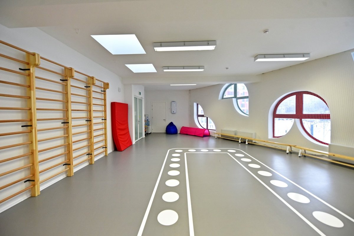 Спортивный зал в детском саду