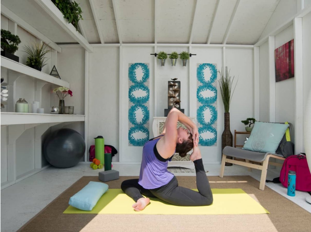 Комната для занятий йогой