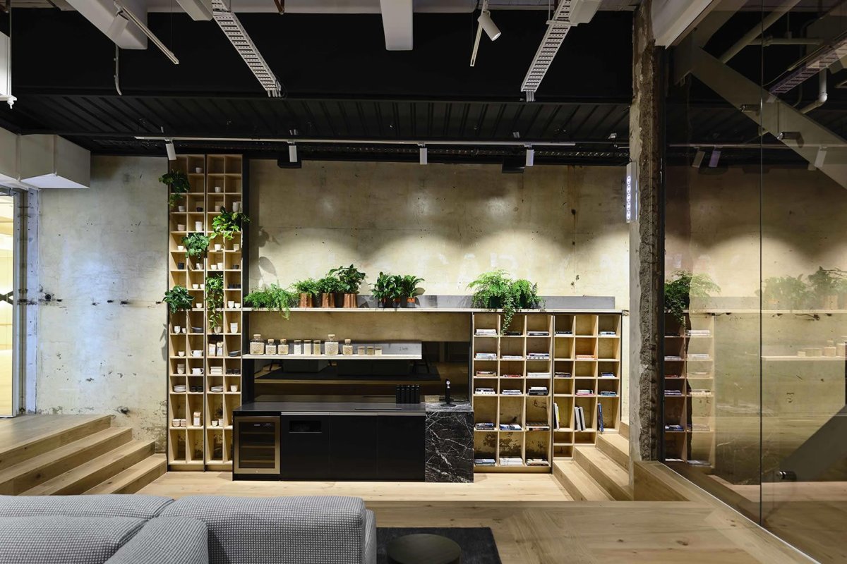 Залы для йоги в эко стиле интерьеры