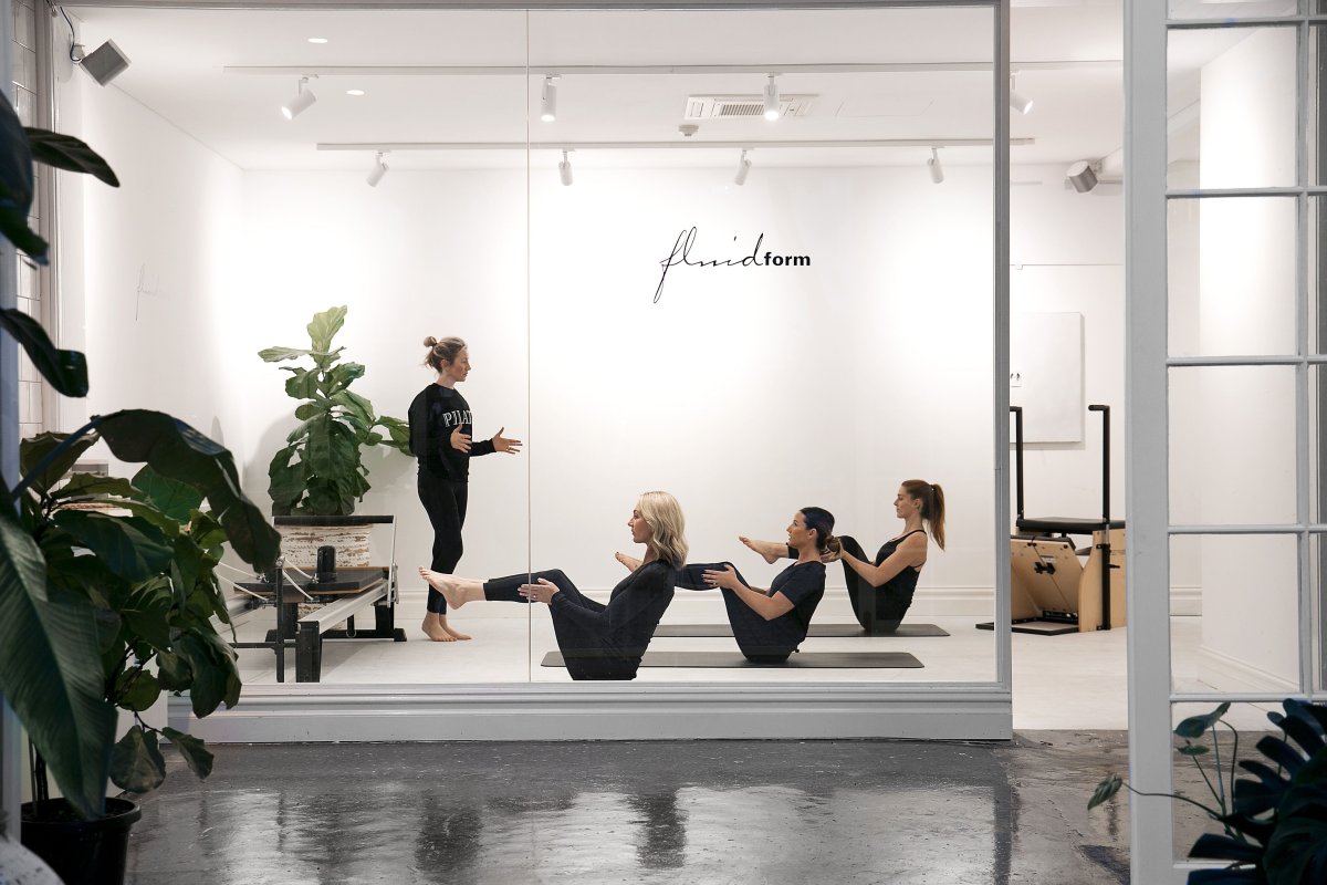 Студия пилатеса интерьер