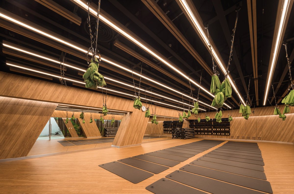 Гимнастические залы интерьеры