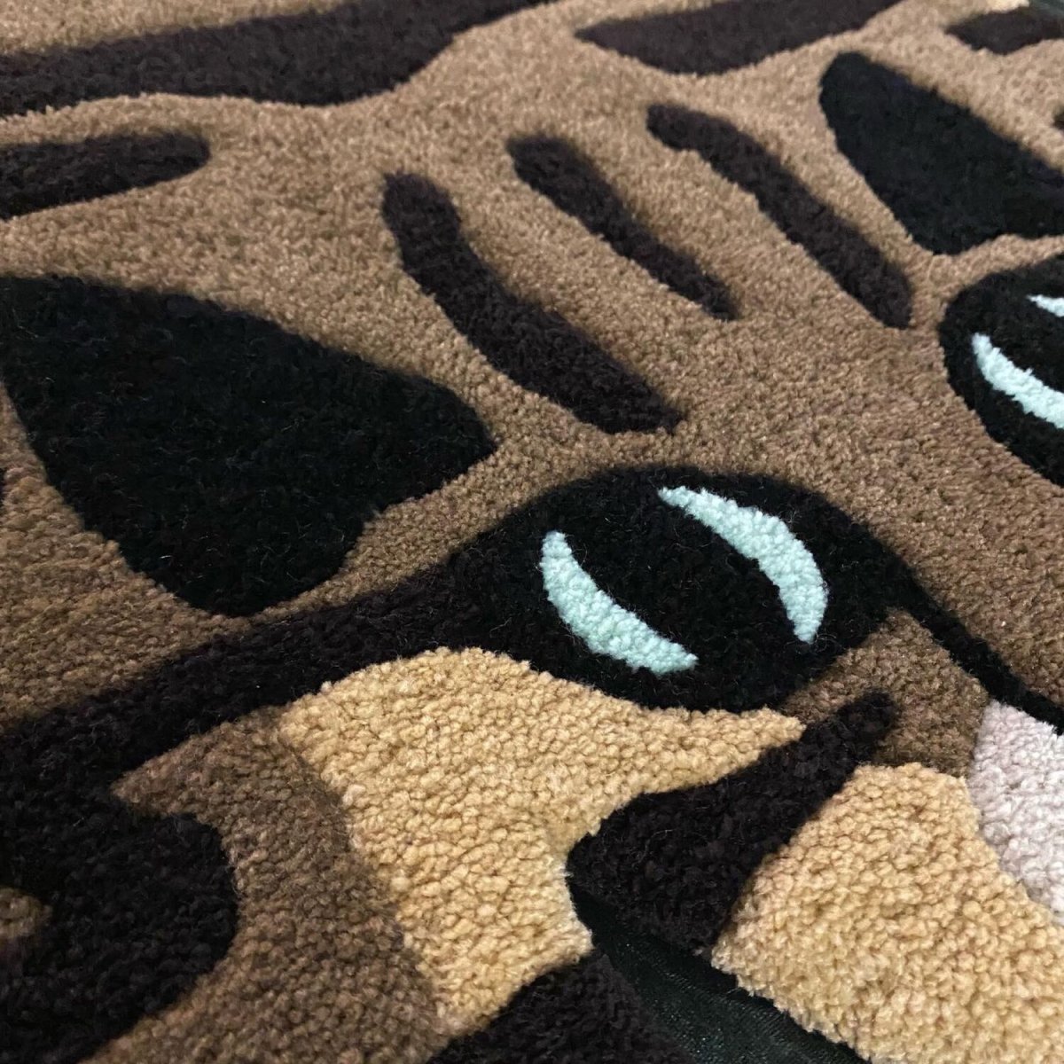 Тафтинговый ковер для котов