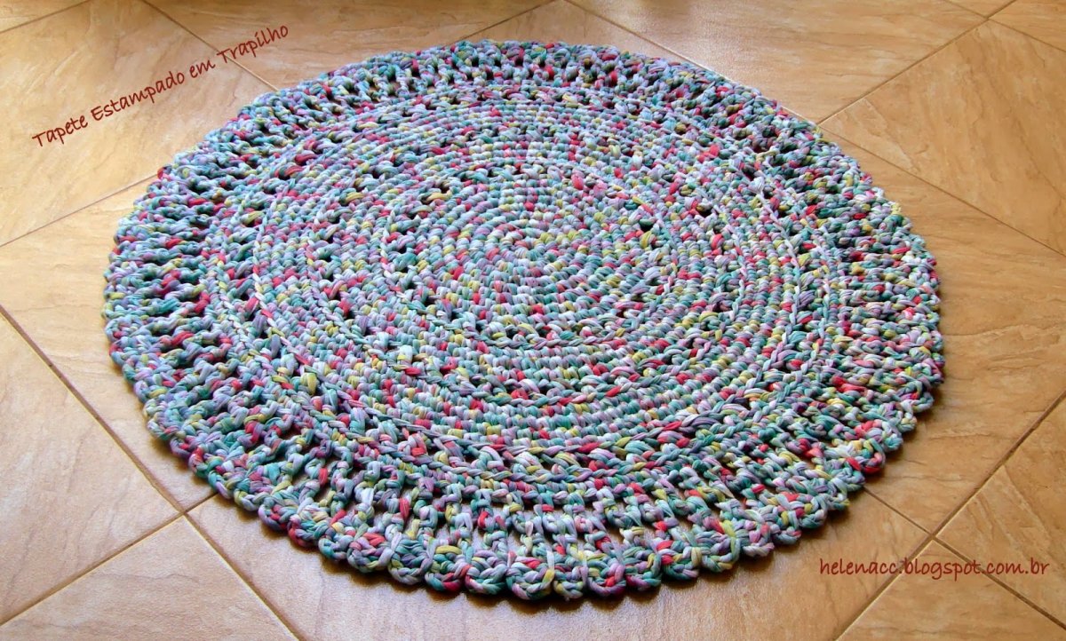 Коврик из отдельных блоков