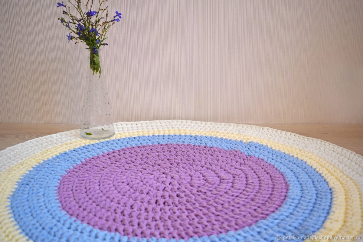 Коврик крючком