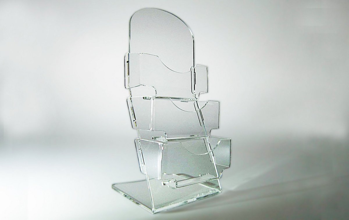 Визитница оргстекло