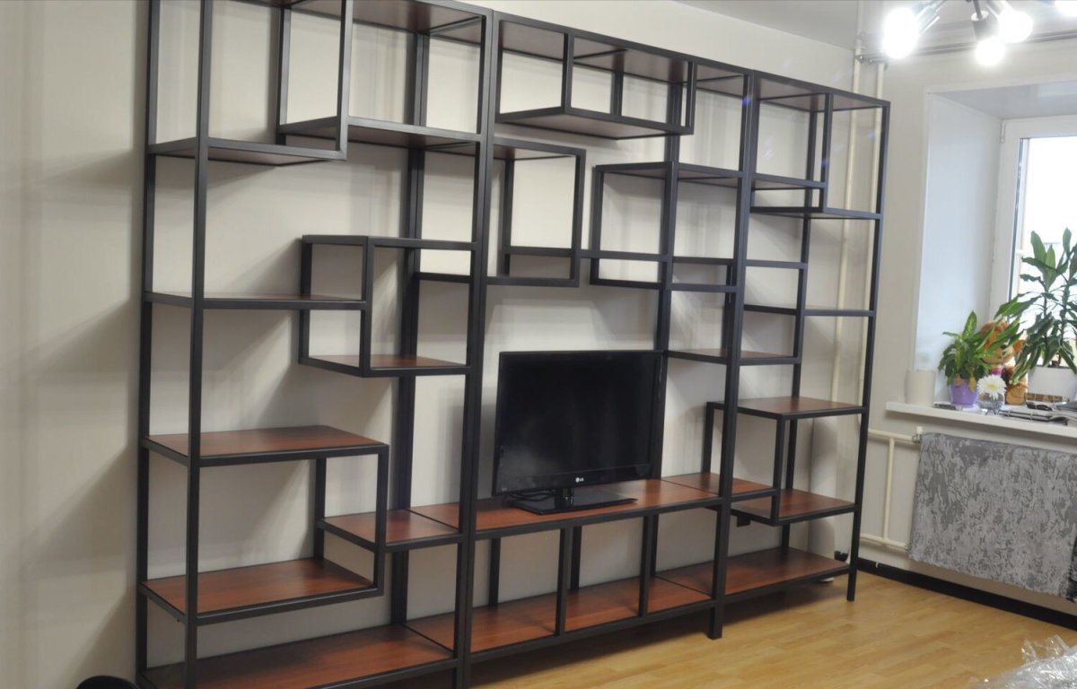 Стеллаж декоративный