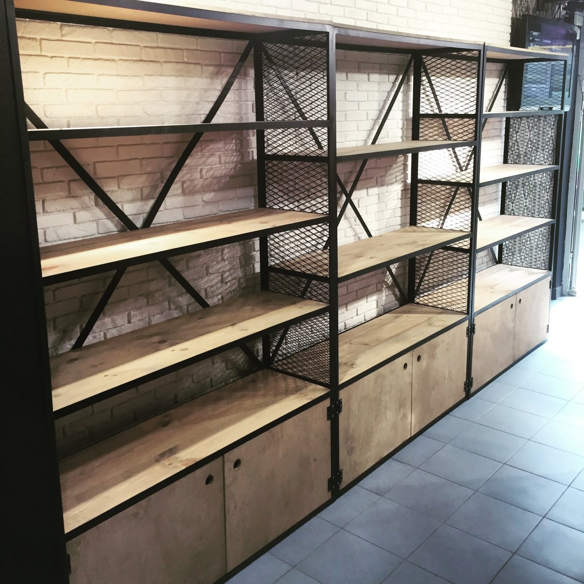 Стеллажи Stahler Loft