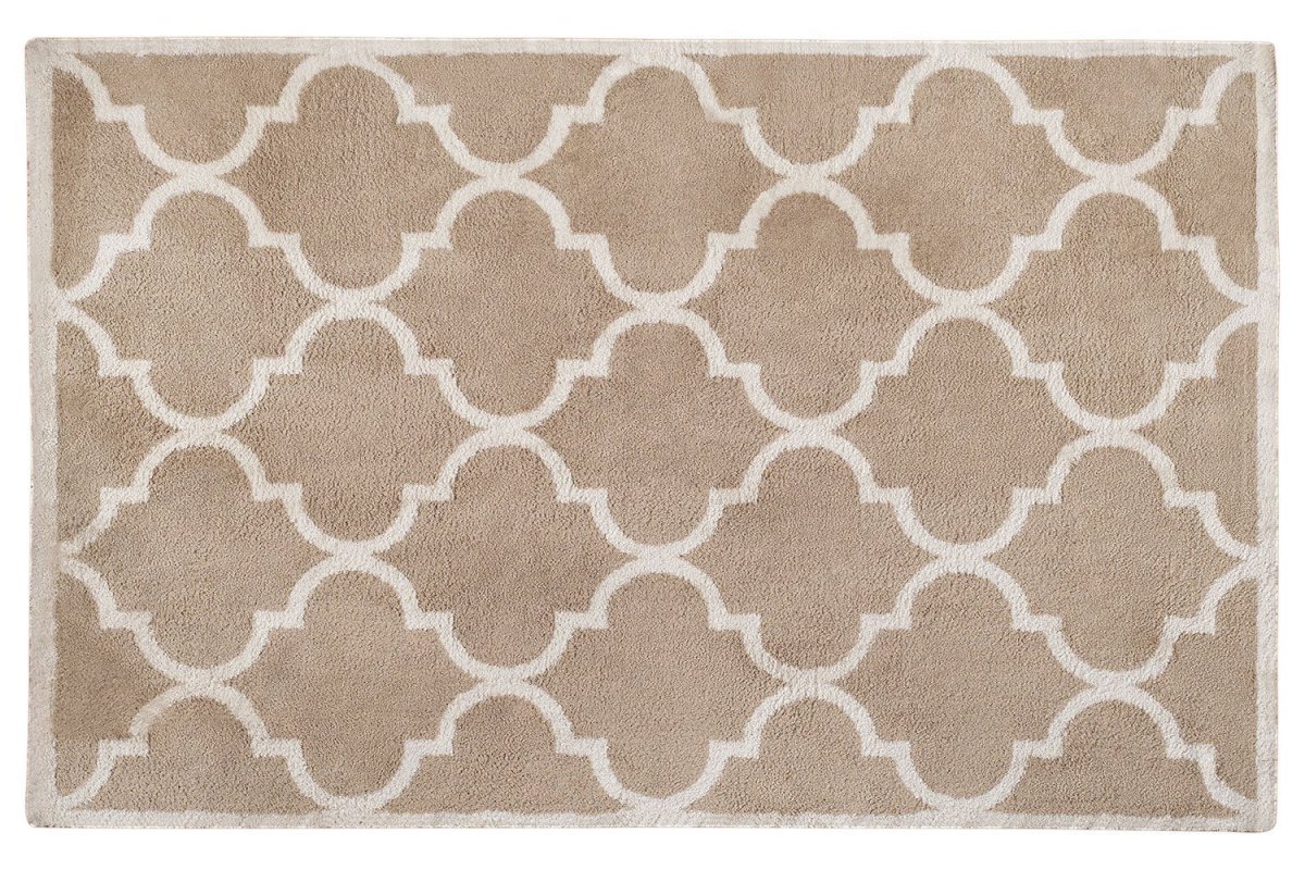 Ковер бежевый современный