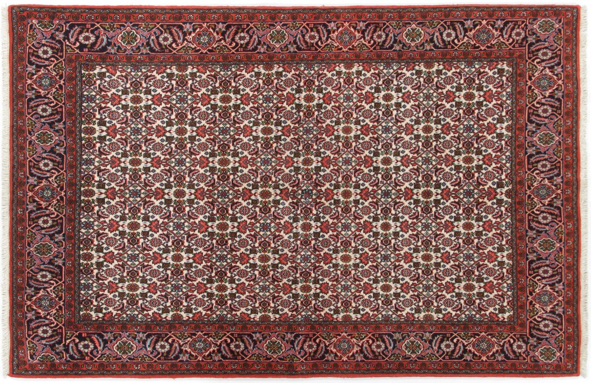 Ковер d206 - Cream-Brown - прямоугольник - коллекция Shahreza