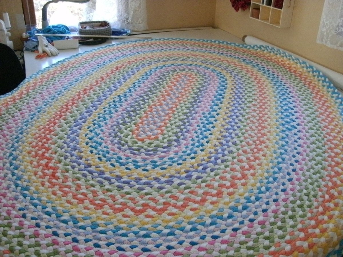 Ковер из футболок