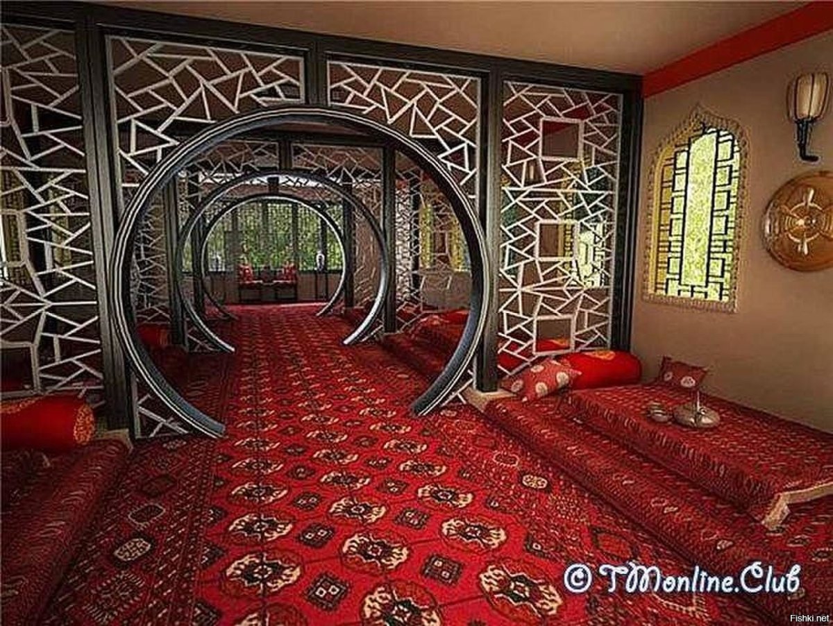 Узбекский стиль в интерьере